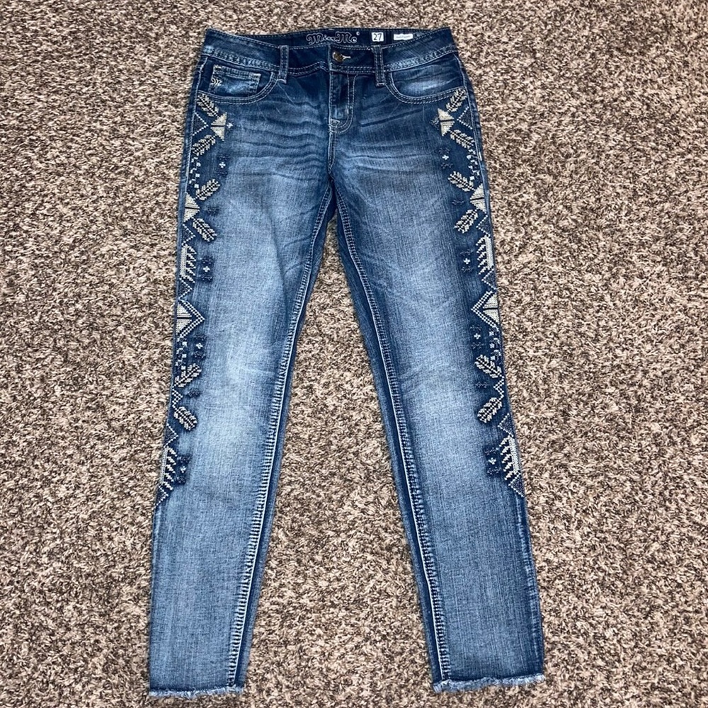 Miss Me Jeans with embroidered detail